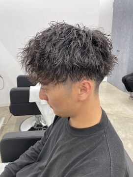 ラッドバイプティパ(rad...by petit-pas) ☆メンズ/80%ツイストスパイラルパーマ/アップバング/水戸/眉毛