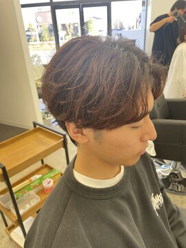 ラッドバイプティパ(rad...by petit-pas) ☆メンズ/無造作ニュアンスパーマ/センターパート/水戸/学割U24