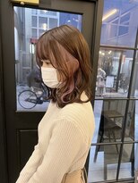 アソビ(Asobi)&nbsp;【イヤリングカラー】桜ピンク×ブラウン