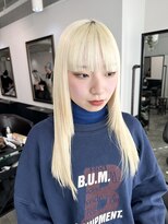 イリ 梅田(ili)&nbsp;【kento限定カラー】ホワイトブロンド