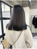 10代20代30代40代韓国風アライグマカラー裾カラー