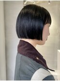 レイヤーカット/ウェットへア/オリーブベージュ/表参道