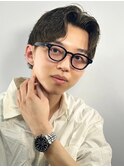 ナチュラルセンターパート/大宮/メンズカット