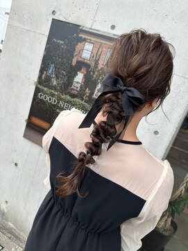 グッドネイバーズ 水戸(GOOD NEIGHBORS  グッドネイバーズ) 結婚式/ヘアセット/大人ガーリー/ニュアンスカラー