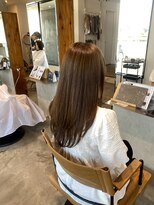 トテ(tote.)&nbsp;ブリーチなし透明感アッシュベージュ赤み消しオリーブレイヤー