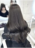 透明感赤み消しカラーアッシュグレージュアッシュカラー*RINA