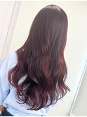 艶髪ロングレイヤー/レッドブラウン