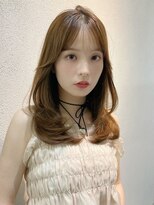 ジーナエス 札幌(Zina S)&nbsp;髪質改善＊毛先ゆる巻きオリーブベージュ＊美髪【ZinaS 札幌 】