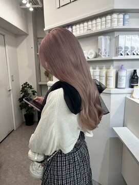 ペレ 渋谷(PELE) 前髪/アンブレラカラー/こなれミディ/イメチェン/ウェーブパーマ