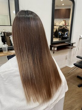 ジブドオブジェ(Jib d'obj) 八尾/ハイライト/髪質改善/酸性ストレート/バレイヤージュ