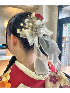 マニス(manis) 二十歳の集いヘアアレンジ振袖お着付