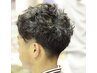 【ツイストパーマ】+骨格修正カット　￥11000