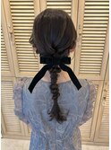 ふわっと編み下ろし