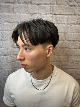 ヘアサロン 銀座マツナガ新宿店(hair salon) ショートセンターパート【新宿/バーバー/理容室】