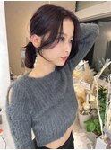 【大阪梅田】透明感グレージュ×韓国風くびれ巻き