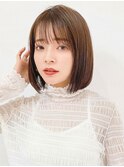 《CODE.LINE》乾かすだけでまとまるミニボブ