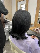 ヘアースタジオ ゼン(hair studio Zen)&nbsp;★ネイビーカラー★