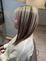 スナオ 大阪天満橋(Sunao)&nbsp;インナーハイライト×デザインカラー【大阪天満橋】