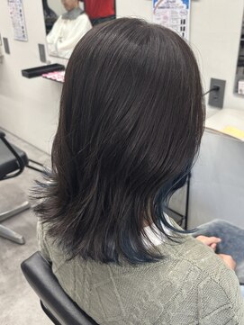 アルター(aL ter) 【くびれミディアム×インナーカラー】くびれヘア/鎌取/林愛華