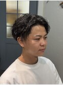 縦落ちツイストスパイラル　× アイロンパーマ