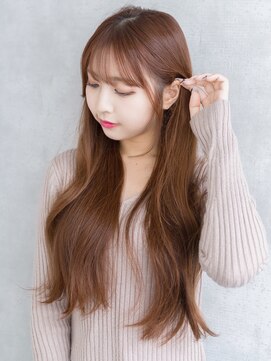 エレノア 川崎(Eleanor) シースルーバング/ウェーブ巻きロング