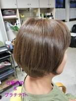 テル美容室&nbsp;スッキリボブ