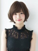 アポロ 横浜駅店(apollo)&nbsp;xカット//ホワイトグレージュ/レイヤーカット/チェリーブラウン