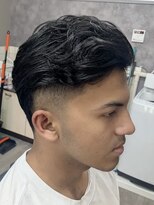 バーバーカミバコ 久留米(BARBER KAMIBAKO) ナチュラルに決まる！横顔爽快ヘア