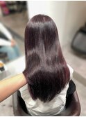 ブリーチなし！透明感ダークラベンダーカラー♪