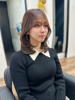 アリスバイアフロート 自由が丘(ALICe by AFLOAT) 鎖骨ミディアム/レイヤーカット/顔まわりレイヤー