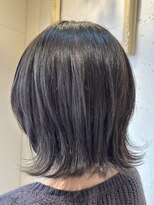 サロン ド ソーホー 蕨(Salon de SOHO)&nbsp;◎ブリーチなしで暗めグレー◎【中川 史菜】