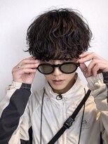 ピチカート(pizzicato) ラウンドマッシュ×シャドウパーマ×ピンパーマ×フェザーパーマ