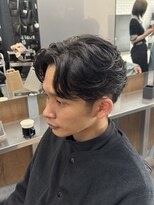 リレーションメンズヘアー(RELATION MEN'S HAIR)&nbsp;フェザーショートコンマバングサーフカールツイストスパイラル