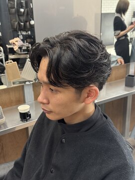 リレーションメンズヘアー(RELATION MEN'S HAIR) フェザーショートコンマバングサーフカールツイストスパイラル