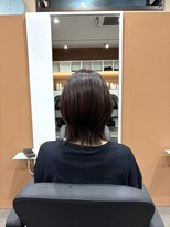 リバティ 登戸(Liberty) 外ハネミディアム×ブラウンカラー