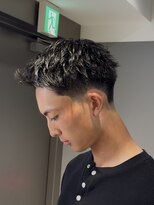 グルーマーズクレッジ 渋谷店(GROOMER/S CREDGE) テーパースパイキーショート テーパーフェード メンズショート