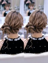 ヘアセットアリエス(aries)&nbsp;ワンホンお団子