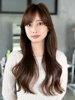 レノラ 本町(LENORA)&nbsp;ハッシュカットグレージュヘーゼルアンニュイヘア