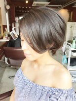 ルーファス 恵比寿 渋谷(Ruufus)&nbsp;辺見えみり風レイヤーショートボブ【Ruufus恵比寿渋谷】