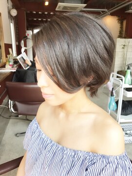 ルーファス 恵比寿 渋谷(Ruufus) 辺見えみり風レイヤーショートボブ【Ruufus恵比寿渋谷】