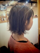 ヘアーアンドシューズ タイプエービー(HAIR&SHOES Type AB)&nbsp;切りっぱなしボブ [typeAB川崎店 清水絵里]