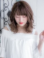 ルティア(Lutia) マロンカラー 小顔ヘア 簡単スタイリング