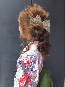 セットサロン ラビッシュポー(Setsalon RabichePow) 【ラビッシュポー】ハーフアップ【フランベアー】