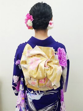 ヘアーメイク ティアラ(Hair make Tiara) 結婚式振袖ヘア☆+゜