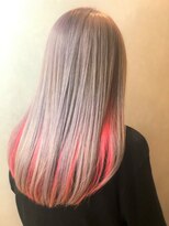 ビーハイブルタ(BeeHIVE Rta)&nbsp;ペールパープルを混ぜたホワイトカラー