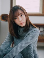 美容室クローバー 新小岩店(clover)&nbsp;自然なストレート☆フリンジバング【新小岩】