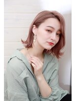 オーシャン(Ocean)&nbsp;[OCEAN Hair&Life藤原純] 外ハネ濡れ髪ボブ☆