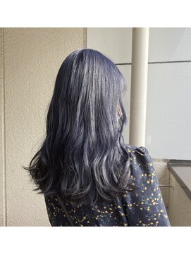 ラべリー 池袋(LOVELEY) 【 LOVELEY 】ナチュラルロング×ブルーブラック