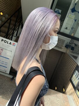 ラフ 難波店(LAFF) #黒髪#ボブルフ#ネビージュ#小顔#ワンレン