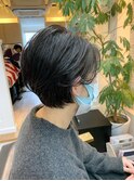 [OCEAN Hair&Life藤原純] 艶黒髪カラー×ハンサムショート☆